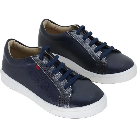 MARC JOSEPH NY Kids Navy Casual Sneaker Kids US 2 - Picture 4 of 6